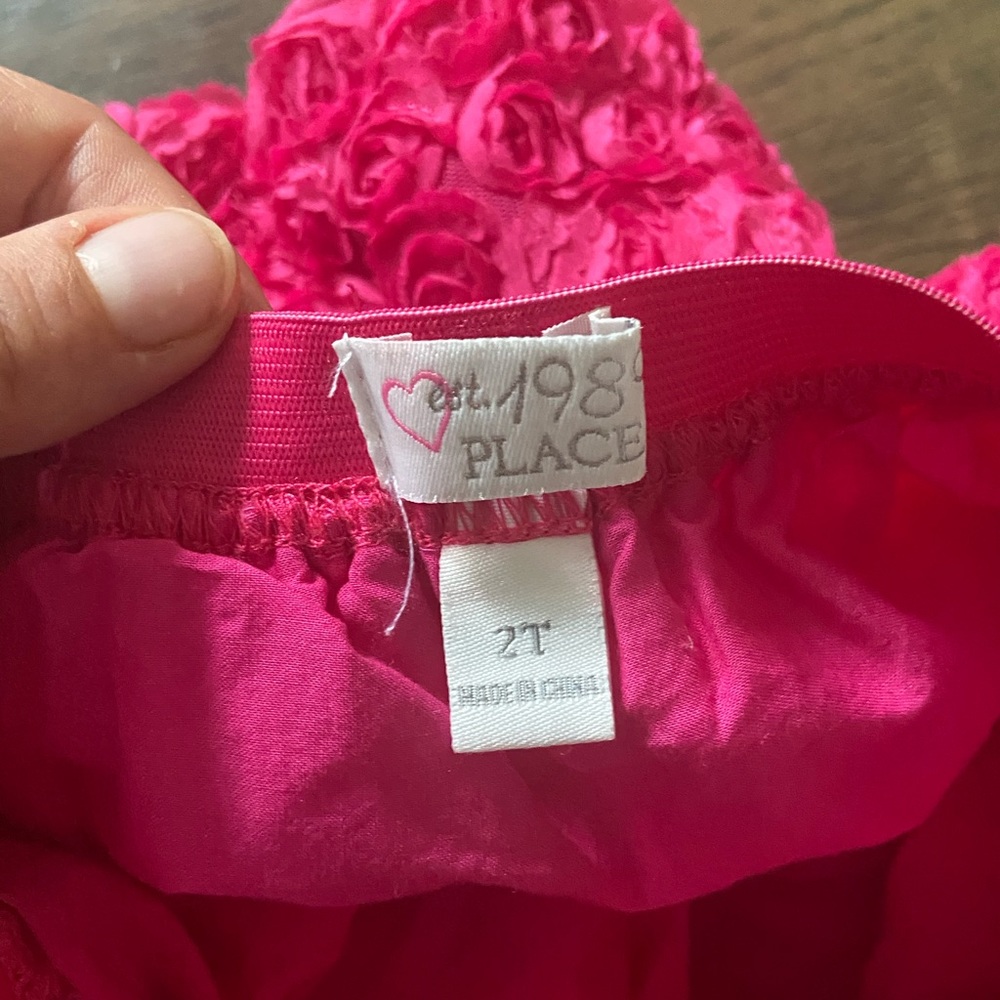 Rose pink children’s place skirt 2T